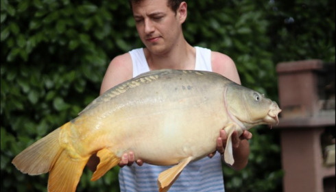 A 25 lb 2 oz carp from Lillybelle, James Morris, Sep 2018