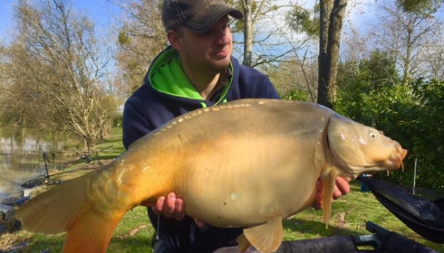 A 25 lb 6 oz carp from Lillybelle, Michael Norrung, Mar 2018