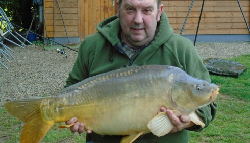 A 26 lb 7 oz carp from Lillybelle, Martin Smith, May 2016