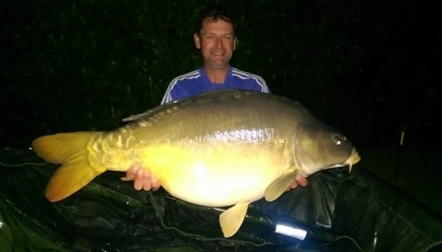 A 41 lb 13 oz carp from Lillybelle, Richard Bandy, May 2016