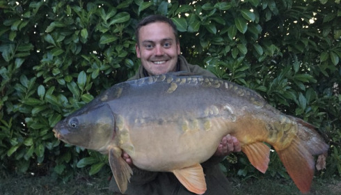 A 29 lb carp from Lillybelle, Ryan Smith, May 2017