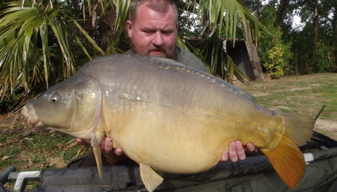 A 35 lb 8 oz carp from Lillybelle, Eddie Hudson, Oct 2016