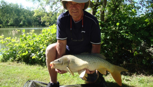 A 21 lb 6 oz carp from Lillybelle, Roy Browning, Jun 2015