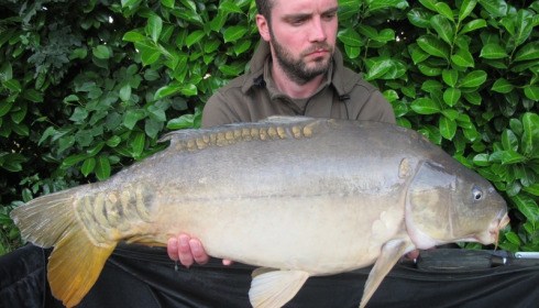 A 21 lb 12 oz carp from Lillybelle, Steve Juggins, Jul 2016