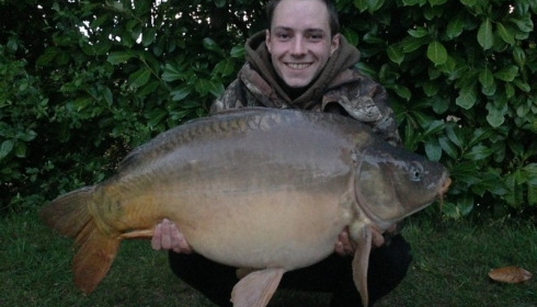 A 27 lb carp from Lillybelle, Charlie Groves, May 2017