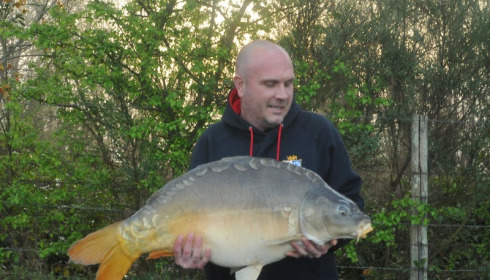 A 40 lb 5 oz carp from Lillybelle, Gus, Apr 2017