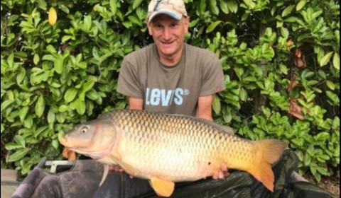 A 31 lb carp from Lillybelle, Paul Walker, Aug 2019