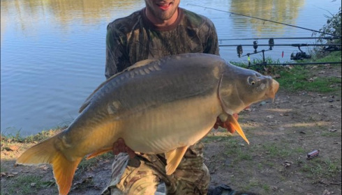 A 47 lb carp from Lillybelle, Arry Farrow, Oct 2019