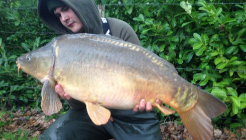 A 25 lb carp from Lillybelle, Jordan Cope, Sep 2017