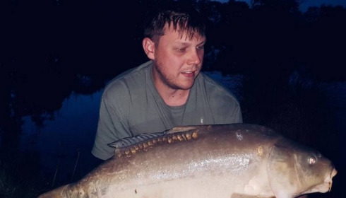 A 20 lb carp from Lillybelle, Johny Brown, May 2018
