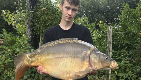 A 20 lb carp from Lillybelle, Reece Hunter, Sep 2017