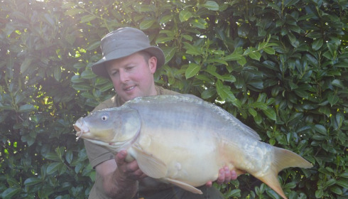 A 20 lb carp from Lillybelle, Nick hall, May 2016