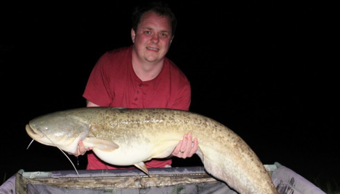 A 30 lb catfish from Lillybelle, Joe Hopkins, Apr 2018