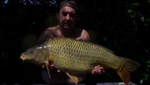 A 20 lb carp from Lillybelle, Martin Smith, Jun 2018