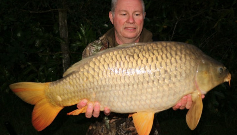 A 20 lb carp from Lillybelle, John Burnhope, May 2017