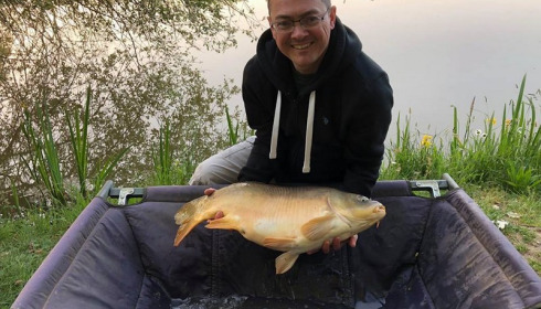 A 30 lb carp from Lillybelle, Gary Thorpe, May 2018