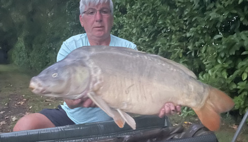 A 42 lb fish from Lillybelle, Gene Kerr, Aug 2023