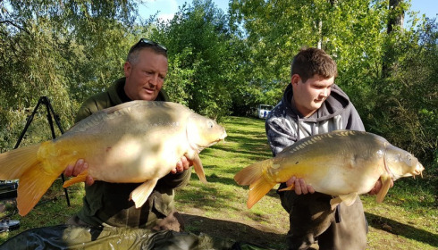 A 31 lb 8 oz carp from Lillybelle, Marko Kew, Sep 2017