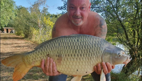 A 25 lb carp from Lillybelle, Graham Biggs, Sep 2019