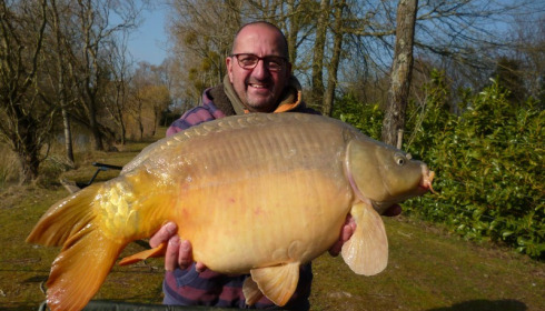 A 26 lb 8 oz carp from Lillybelle, Richard Wills, Mar 2016