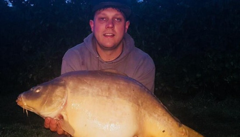 A 25 lb carp from Lillybelle, Johny Brown, May 2018
