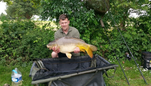 A 26 lb 6 oz carp from Lillypool, Simon Green, Jun 2016