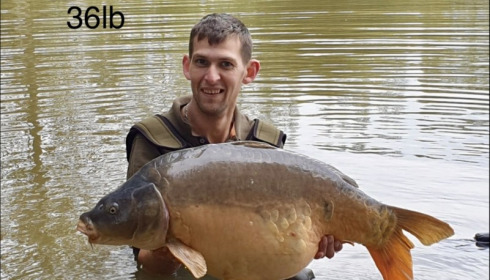 A 36 lb carp from Lillypool, Chris Waldron, Sep 2019