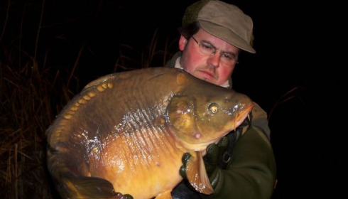 A carp from Lillypool, Fish stocked Dec 09, Dec 2009