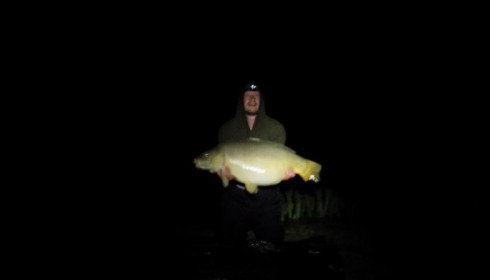 A 32 lb 3 oz carp from Lillypool, Jamie Miller, Apr 2016