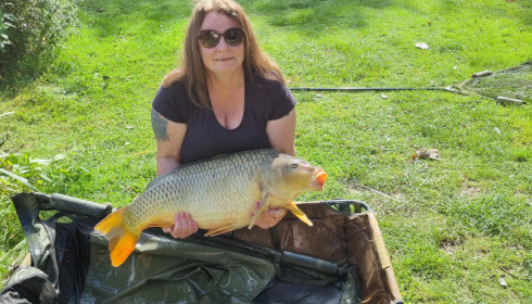 A 33 lb fish from Lillypool, Angies common, Aug 2023