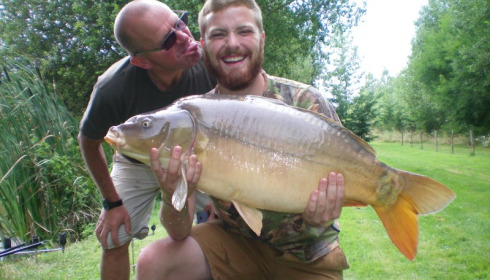 A 23 lb carp from Lillypool, Fred Collier, Jul 2014