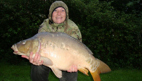 A 23 lb 8 oz carp from Lillypool, Fi Wright, Aug 2014