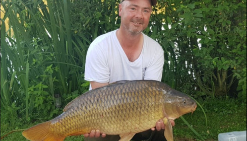 A 23 lb carp from Lillypool, Danny Scott, Jul 2018