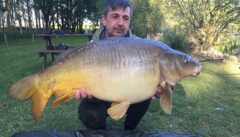A 29 lb 8 oz carp from Lillypool, Jason Newland, Apr 2017