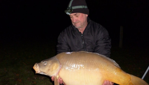 A 28 lb carp from Lillypool, Steve Knight, Dec 2013