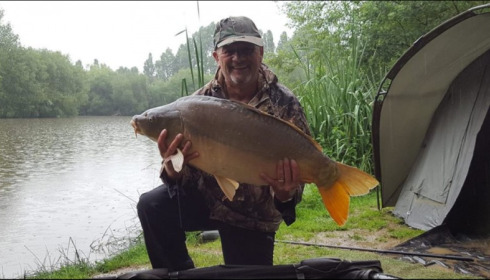 A 31 lb carp from Lillypool, Malcolm Stead, Jun 2018