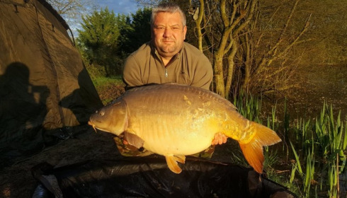 A 51 lb carp from Lillypool, Andy Biggs, Apr 2018