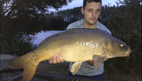 A 30 lb carp from Lillypool, Chris Pollard, Aug 2018