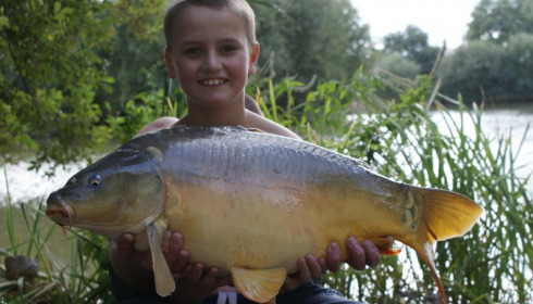 A 20 lb 4 oz carp from Lillypool, Martin Green , Sep 2013