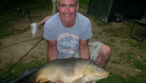 A 29 lb carp from Lillypool, Dave, Aug 2012