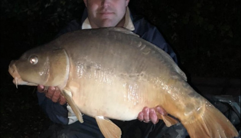 A 26 lb 7 oz carp from Lillypool, Scott Nolan, Nov 2018