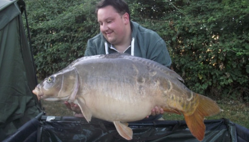 A 44 lb 12 oz carp from Lillypool, Michael Lock, Sep 2016