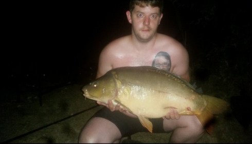 A 30 lb carp from Lillypool, Ian Gleig, Aug 2018