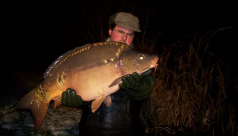 A carp from Lillypool, Fish stocked Dec 09, Dec 2009