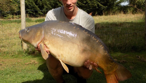A 32 lb carp from Lillypool, Josh Bradding, Aug 2017