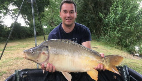 A 27 lb carp from Lillypool, James Easton, Jul 2017