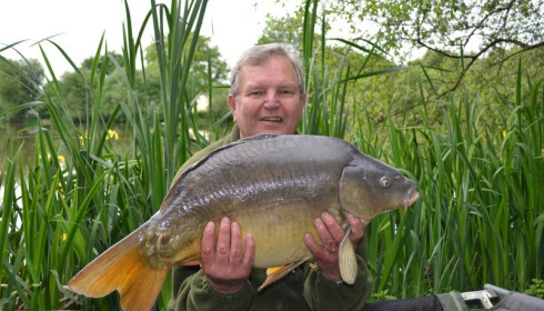 A 25 lb carp from Lillypool, Ken King, May 2017