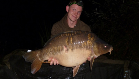 A 28 lb 14 oz carp from Lillypool, Ryan Bendall, Sep 2014