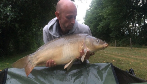 A 32 lb 4 oz carp from Lillypool, Ceri Jones, Jul 2016
