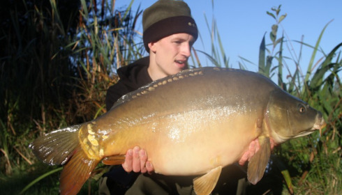 A 26 lb 4 oz carp from Lillypool, Stuart, Oct 2013